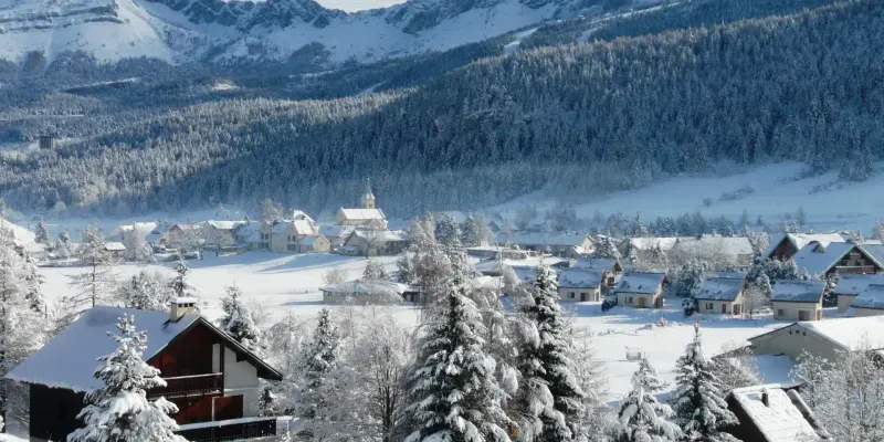 Ski resort Corrençon en Vercors